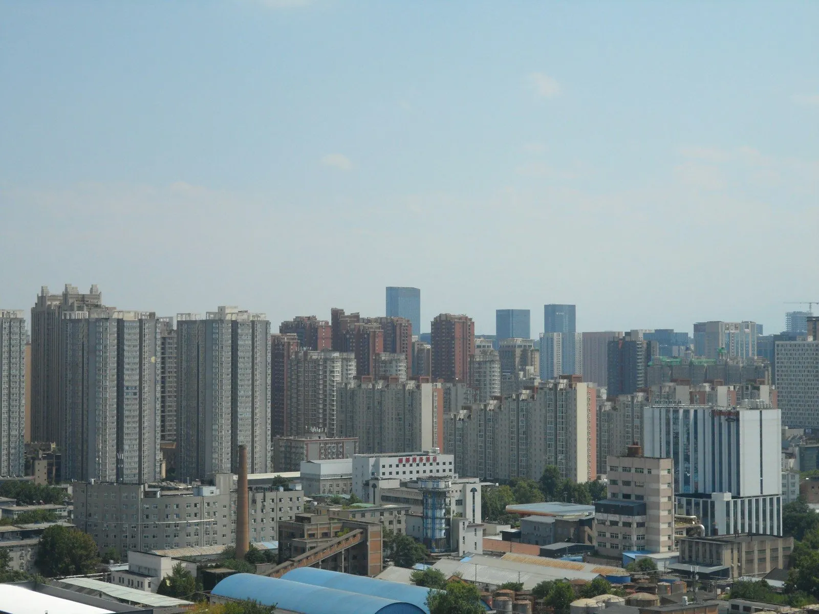 城市住宅建筑群